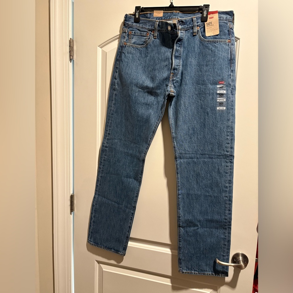 Levi's Men's Straight Blue Jeans